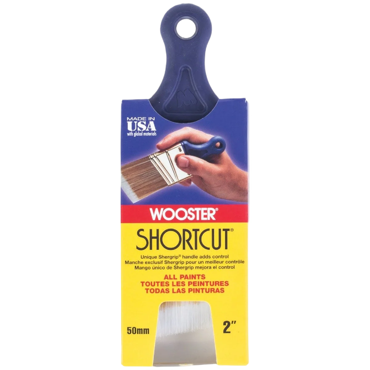 Casual Wooster Shortcut Angle Sash Synthetic Blend Polyester Paint Brush 2 In. Fast