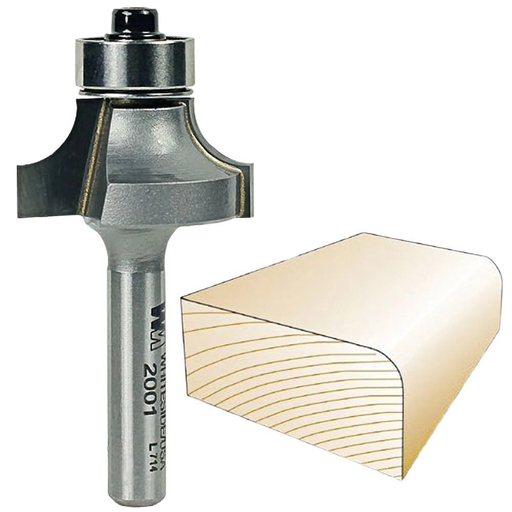 Excellent Whiteside 2001 Roundover Bit 1 4 in. SH x 1 4 in. R Crafted