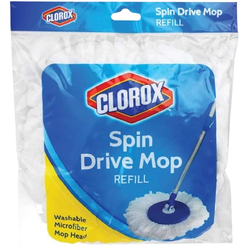 Refined Clorox Deluxe Spin Mop Refill Genuine