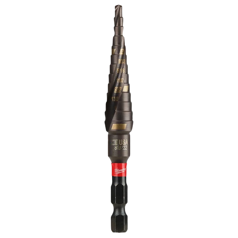 Convenient Milwaukee SHOCKWAVE™ Impact Duty™ 1 8 - 1 2 Step Drill Bit Sophisticated