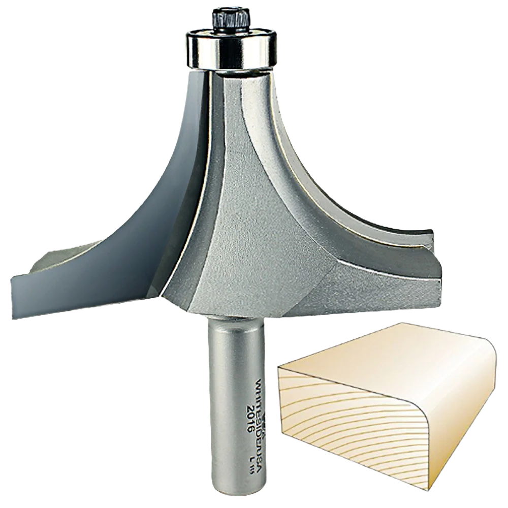 Authentic Whiteside 2016 Roundover Bit 1 2 in. SH x 1-1 2 in. R Consistent
