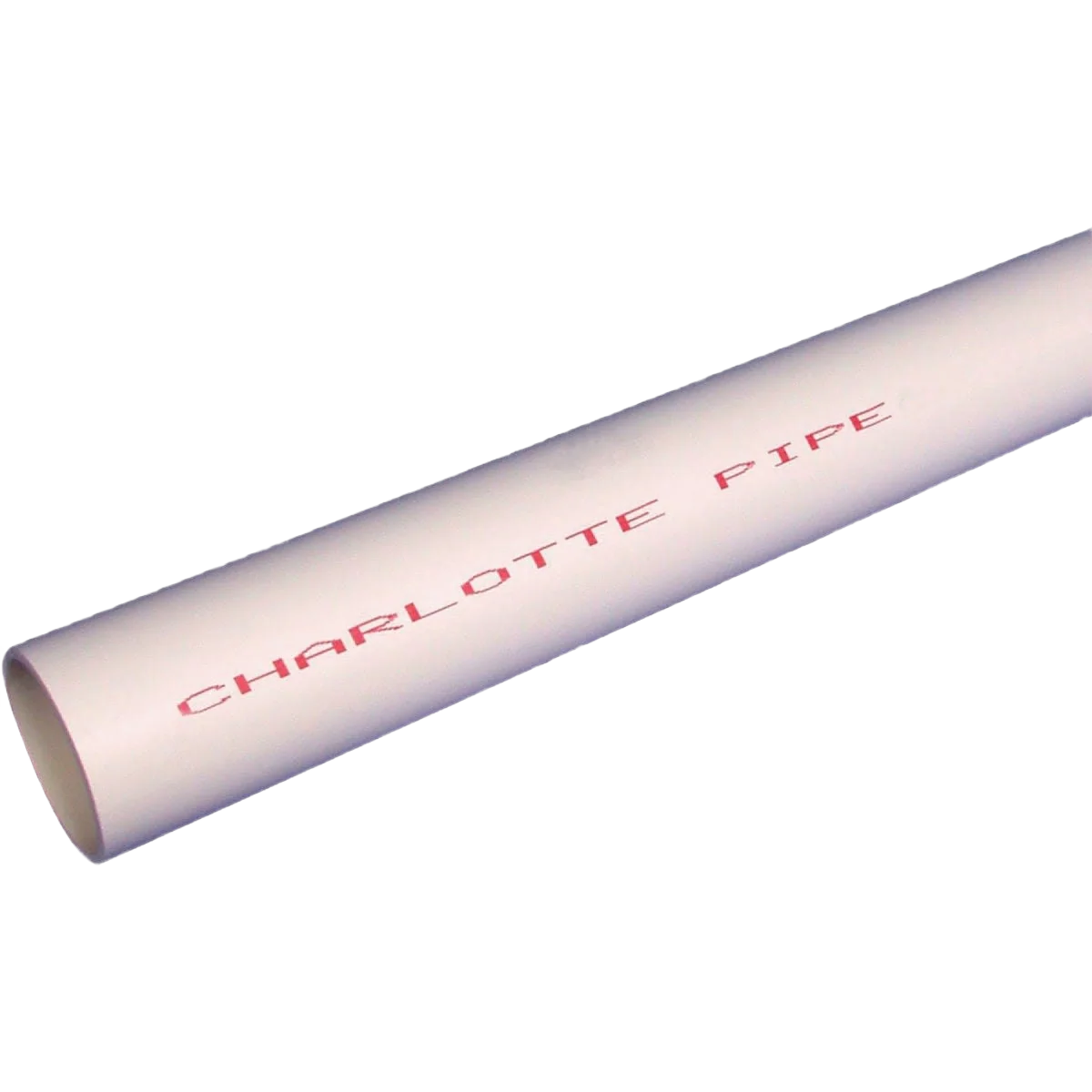 Stylish Charlotte Pipe PVC Cold Water Schedule 40 Pressure Pipe 3 4 In. x 10 Ft. High-Grade