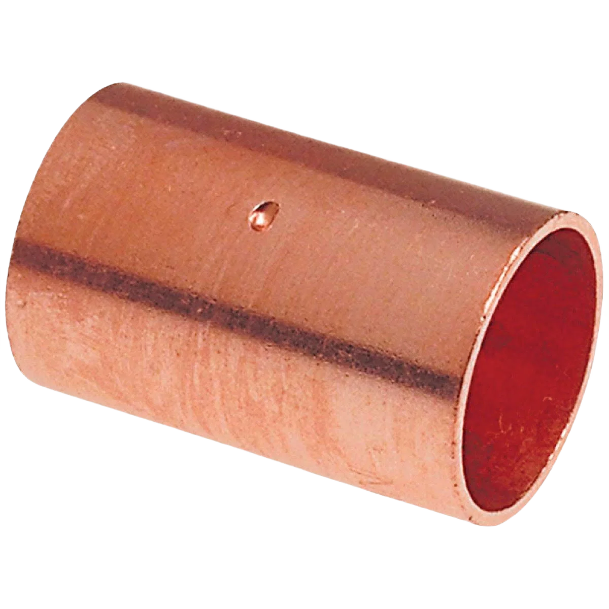 Professional NIBCO 3 4 In. Copper Coupling with Stop 10-Pack Pure