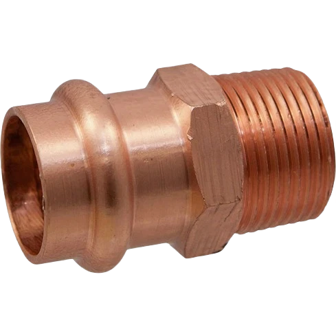 Top-Quality NIBCO 1 2 Press x 1 2 Male Copper Adapter Premium Material