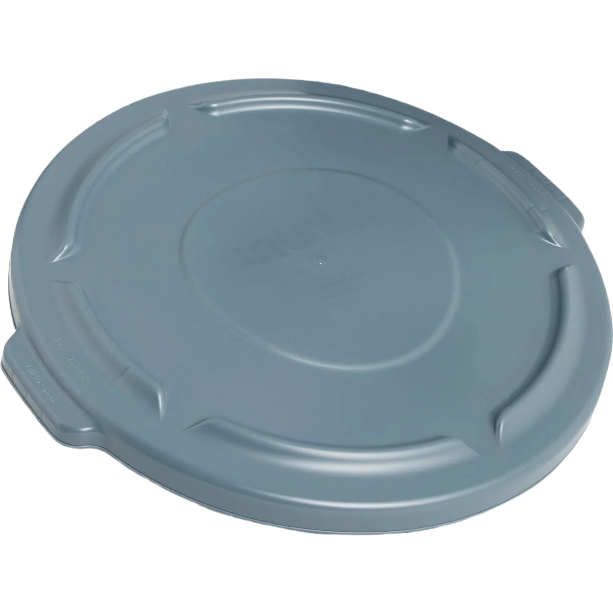 Exclusive Rubbermaid Commercial Brute Gray Trash Can Lid Responsible