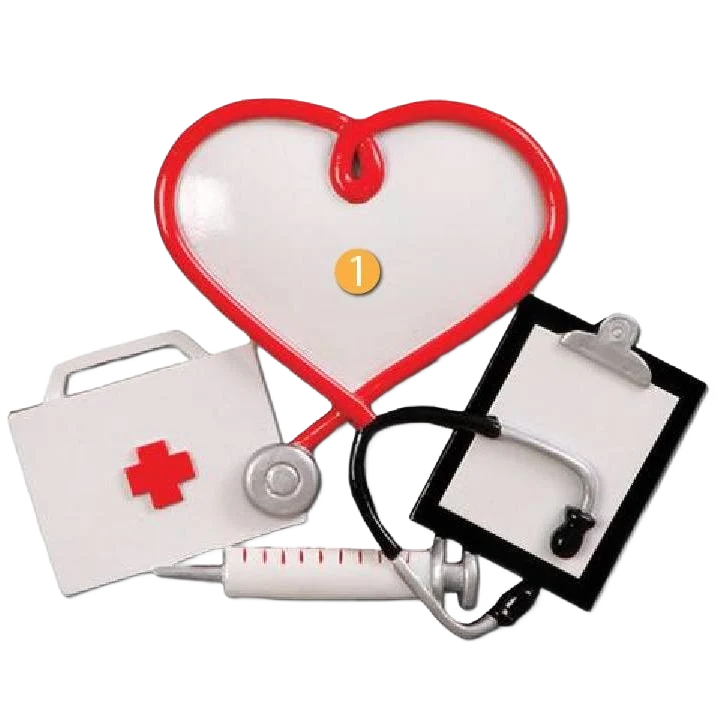 Prestigious PolarX Personalized Medical Ornament Refined