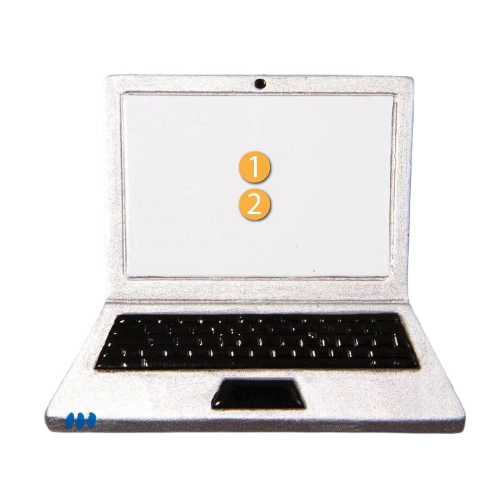 Traditional PolarX Personalized New Laptop Ornament Modern