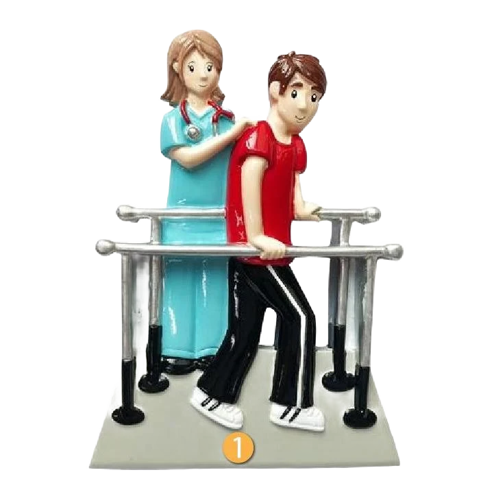 Powerful PolarX Personalized Physical Therapist Ornament Sustainable