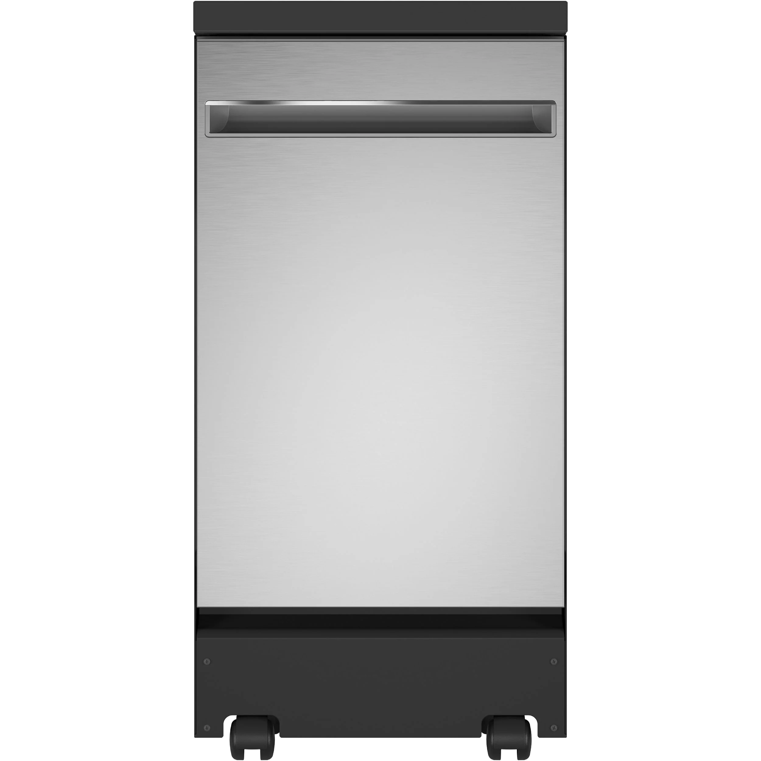 High-Quality GE® ENERGY STAR® 18 Stainless Steel Interior Portable Dishwasher with Sanitize Cycle User-Friendly