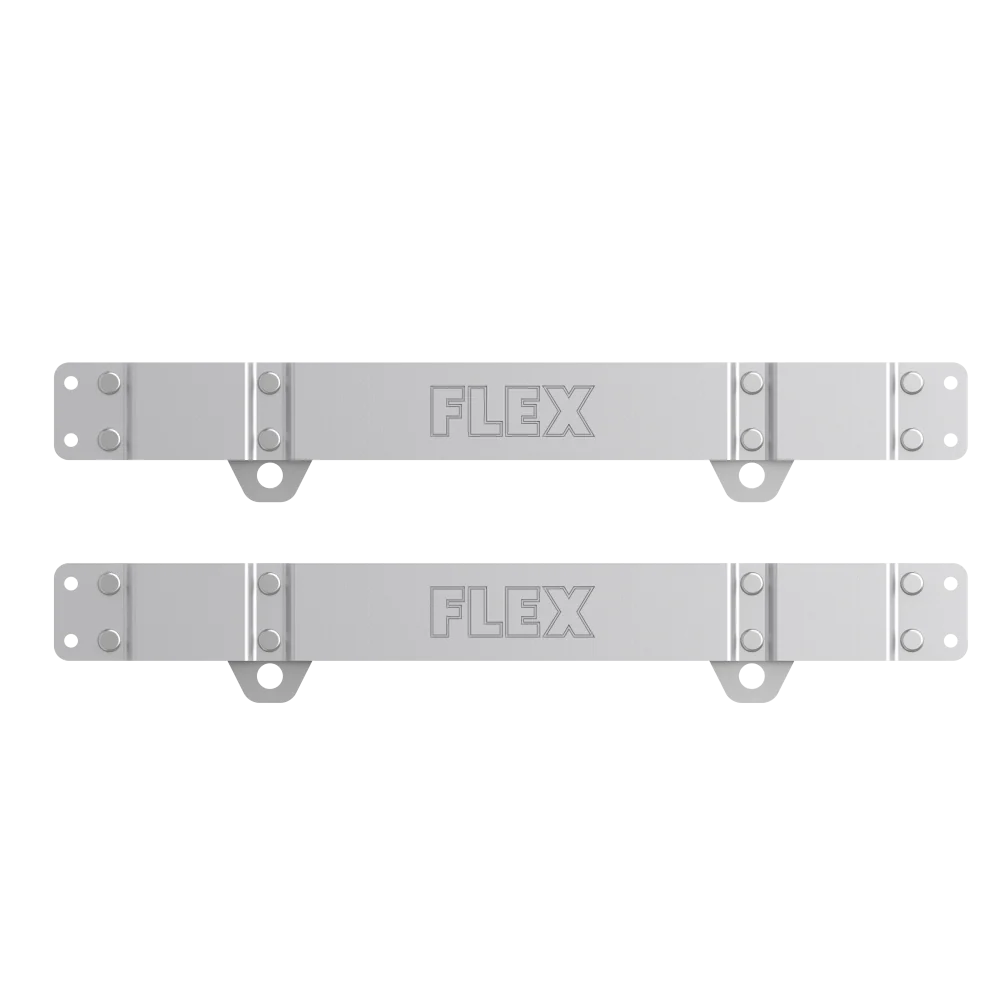 Breathable FLEX STACK PACK™ Side Tool Rack Rails 2-Pack Official