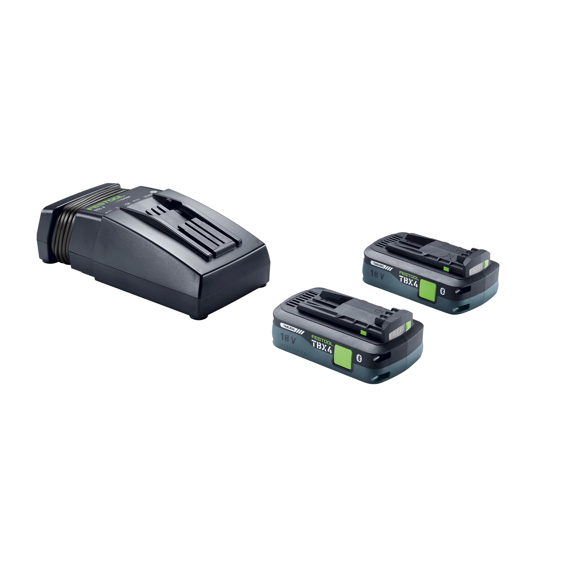 Reusable Festool 578733 Starter Set 18V 2xTBX4 TCL6 Relaxed