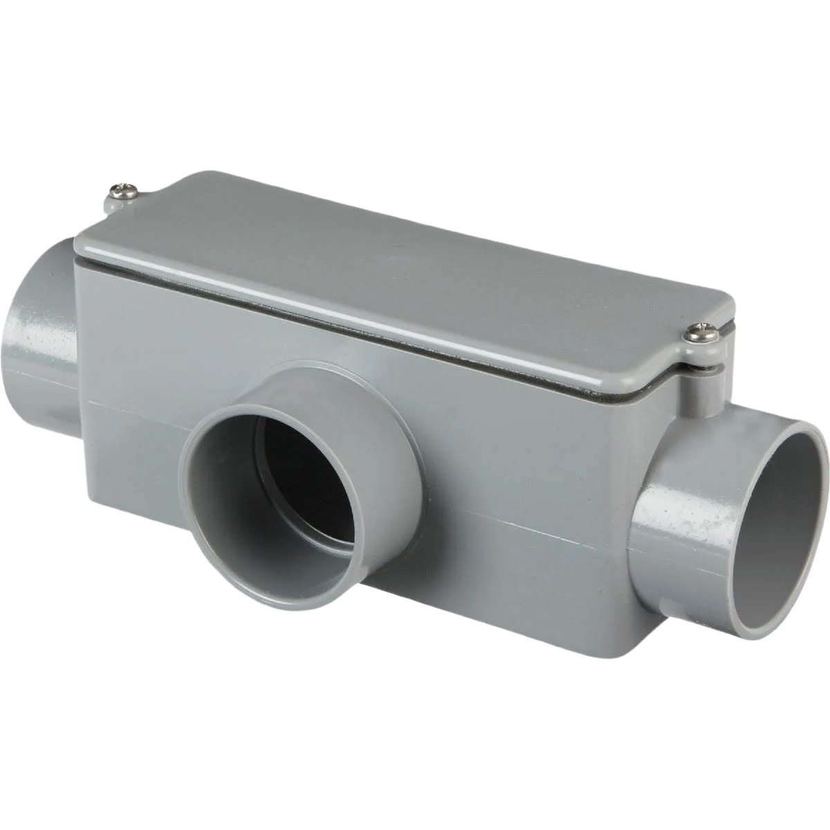 Breathable Carlon 1-1 2 In. PVC T Access Fitting High-Grade