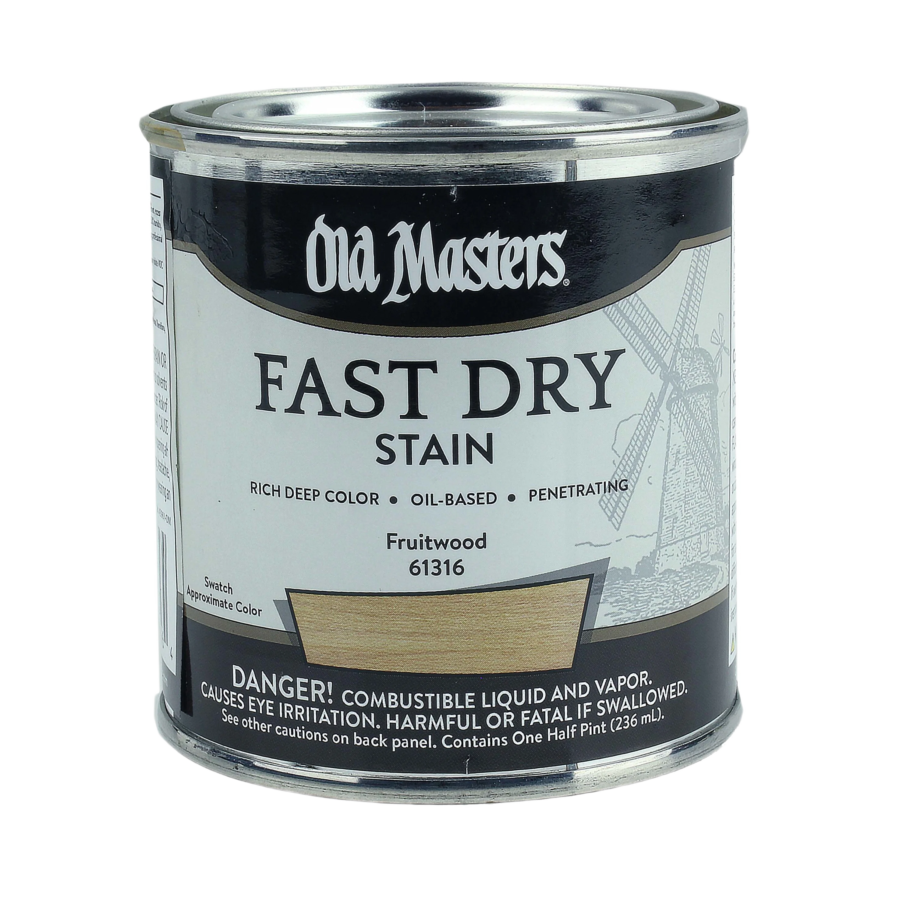 Stylish Old Masters Fruitwood Fast Dry Stain 1 2 Pint Unique