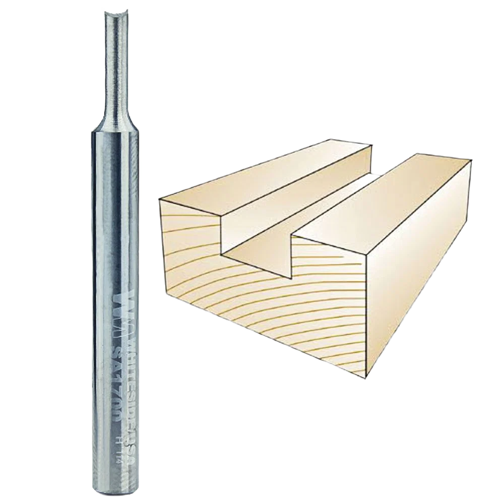 Certified Whiteside O-Flute Straight Bit 1 4 in. SH x 5 32 in. CD x 1 2 in. CL Sophisticated