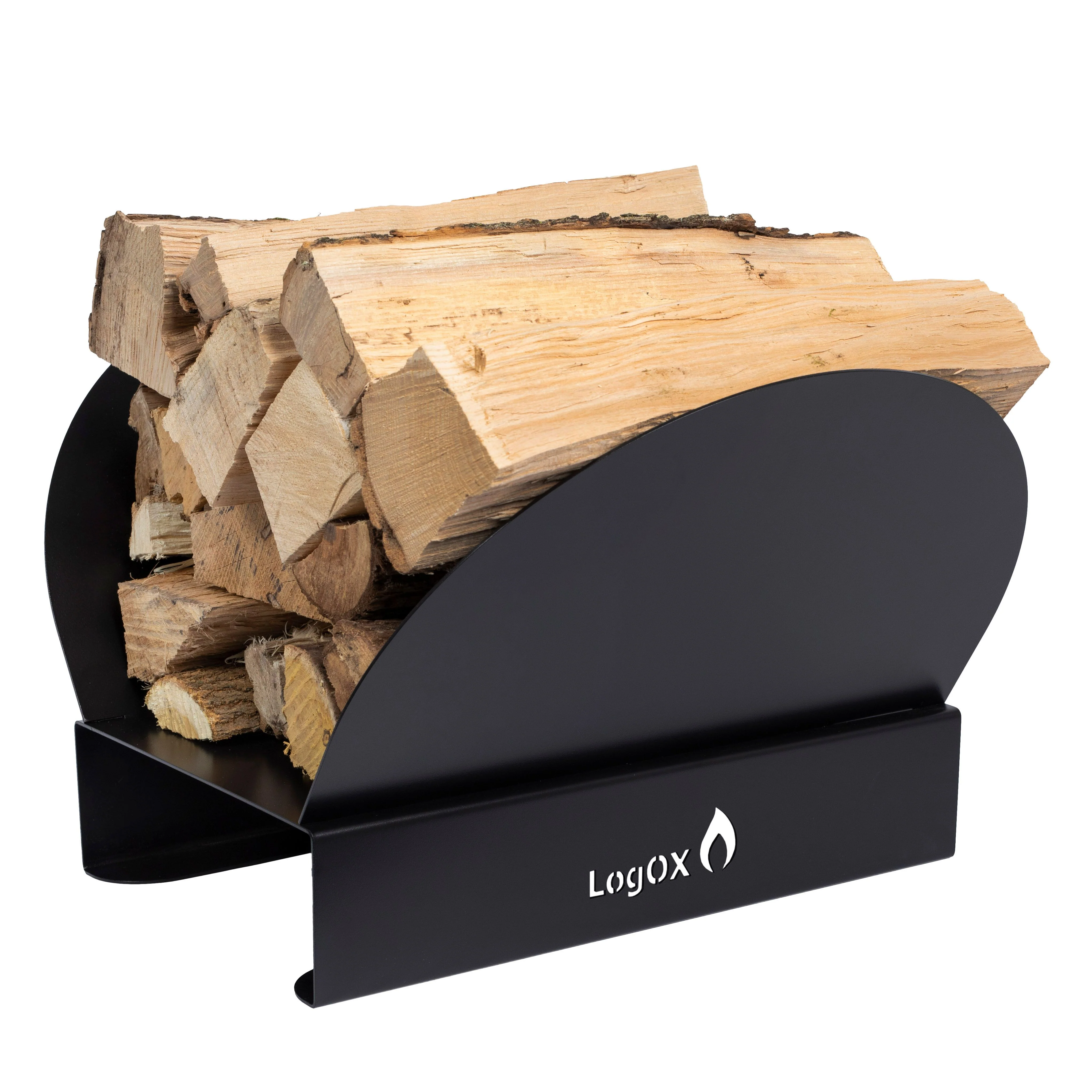 Elite LogOX Hearth Bin Adjustable Firewood Rack Outstanding