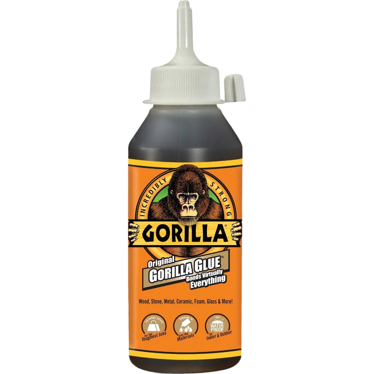 Practical Gorilla All-Purpose Glue 8 oz. Powerful