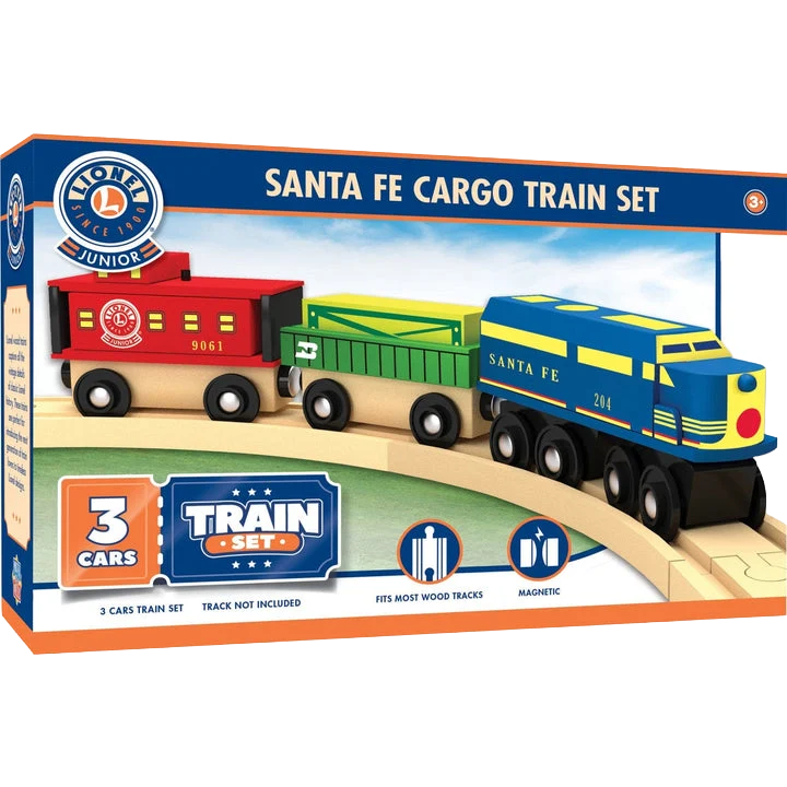 Smooth MasterPieces Puzzle Lionel Santa Fe Cargo Toy Train Set Reliable