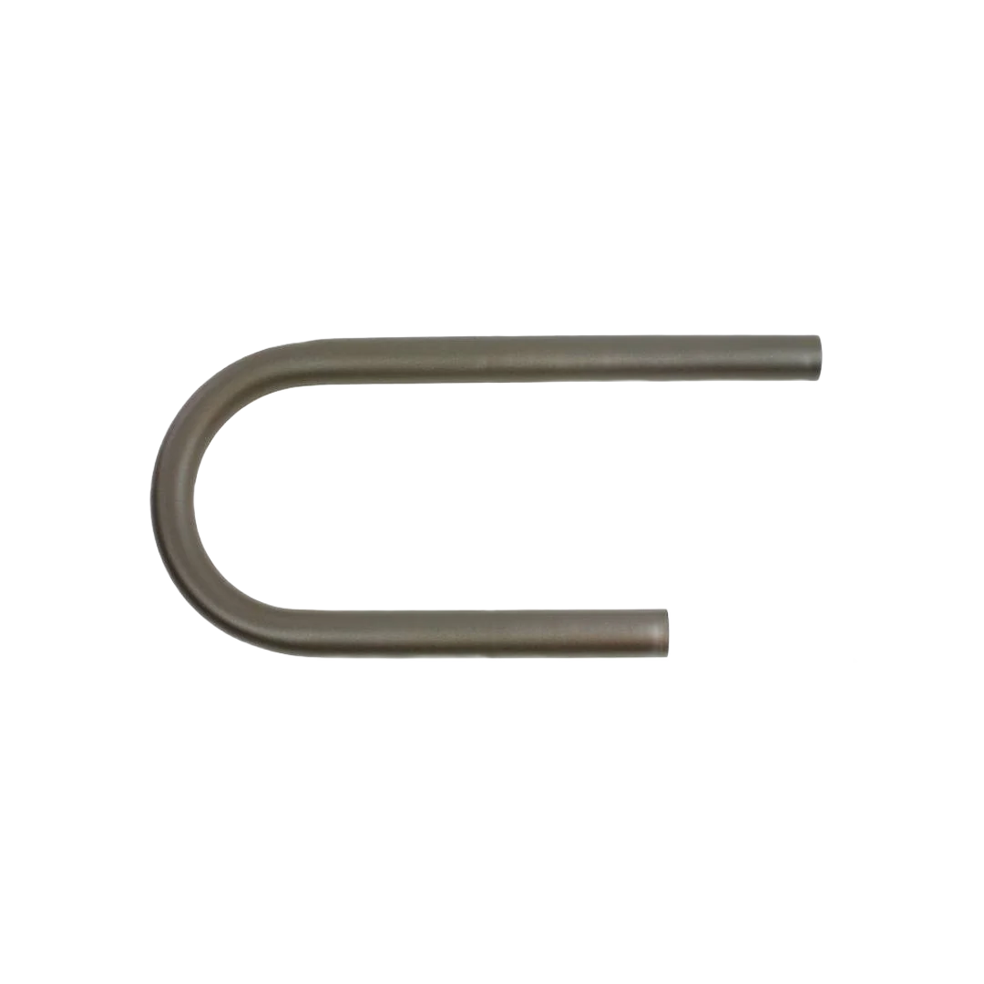 Original Design Westbury Black 180 deg. Elbow for ADA Aluminum Handrail Clean