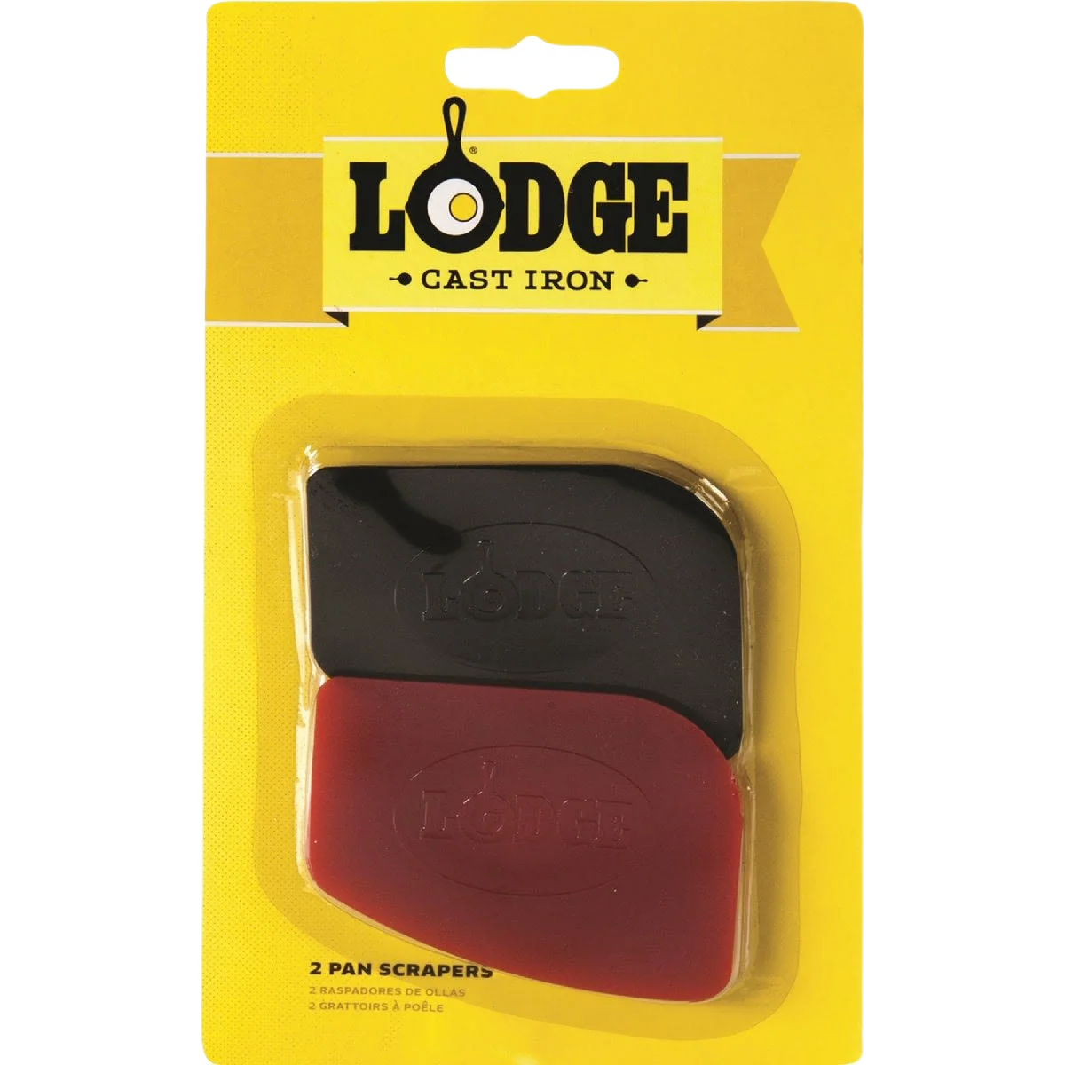 Modern Lodge Pan Scraper Spatula Set 2-Count Sustainable