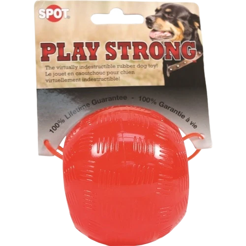 Long-Lasting Spot Play Strong Rubber Ball 3.25 in. Durable