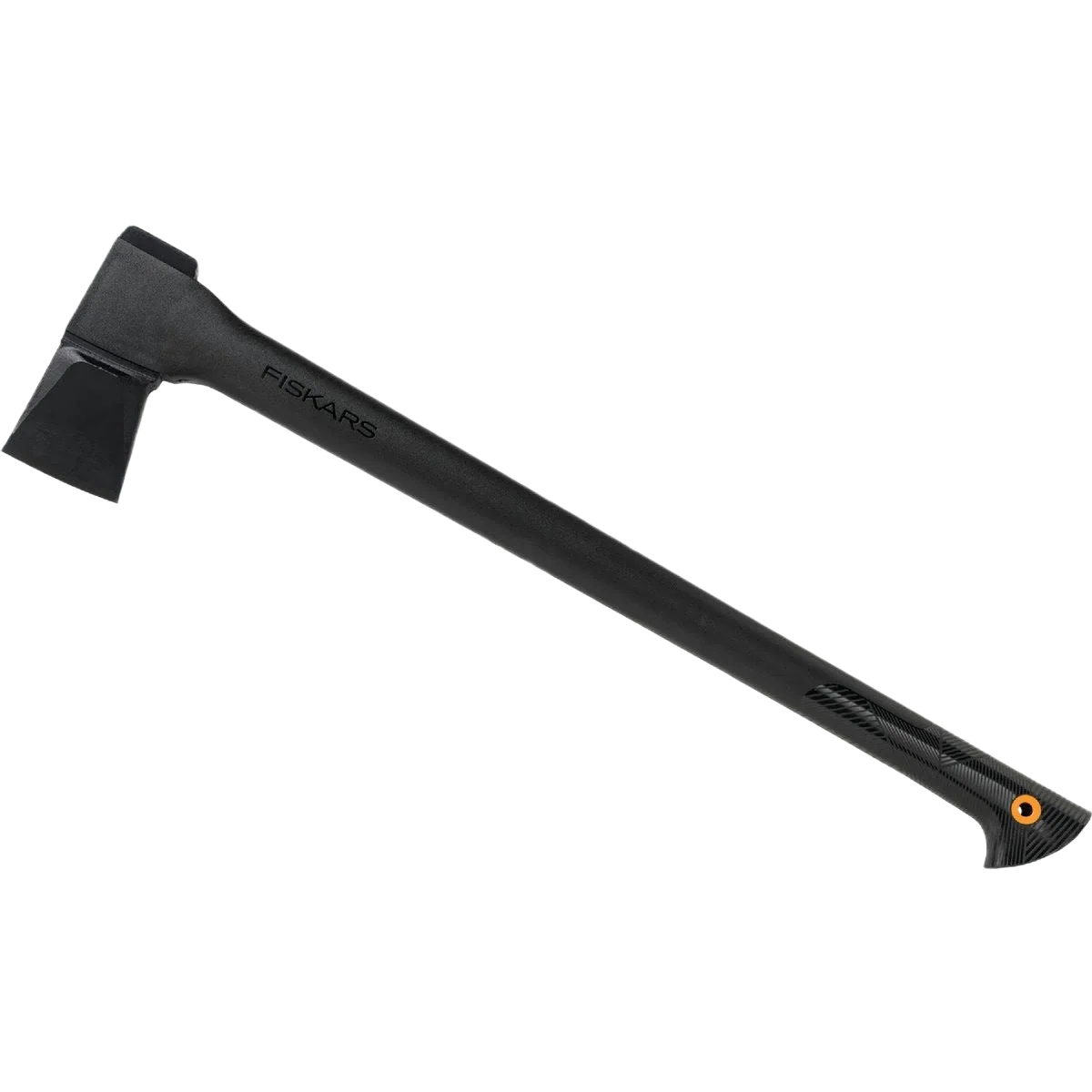 Stylish Fiskars Single Bit Splitting Axe with Duraframe Handle and Sheath 28 in. Carefully Designed