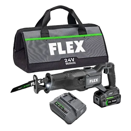 Exceptional FLEX Reciprocating Saw Kit Green