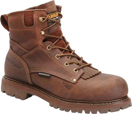 Eco-Friendly Carolina Men's Light Brown 28 Series Composite Toe Work Boots Size 8.5D Exclusive