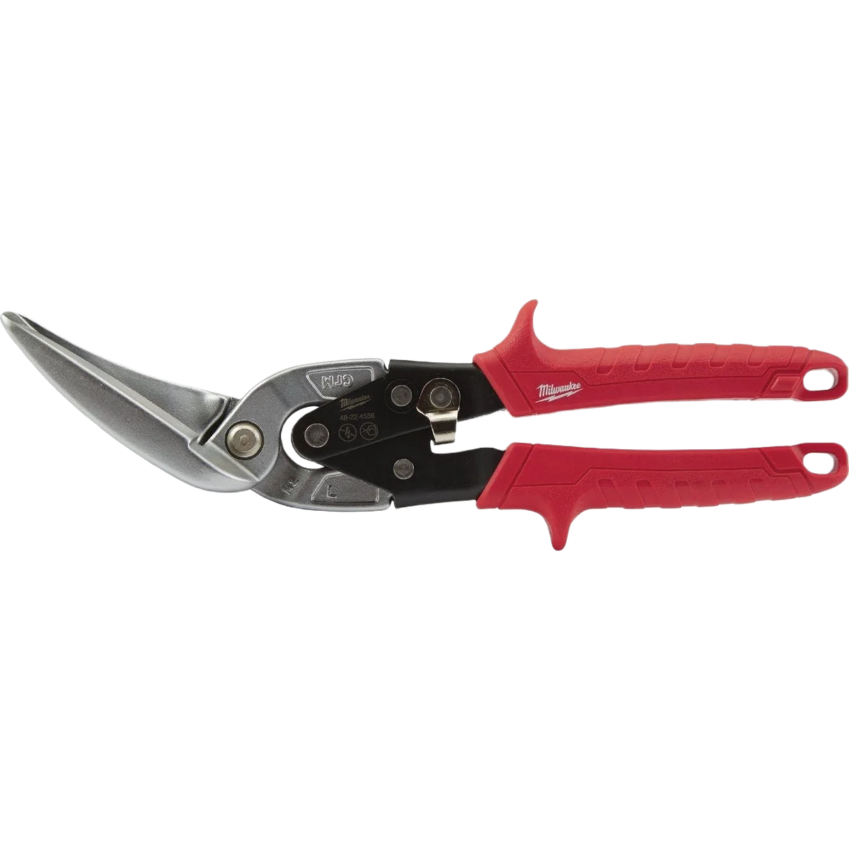 Optimized Milwaukee Long-Cut Offset Left Aviation Snips Fashionable