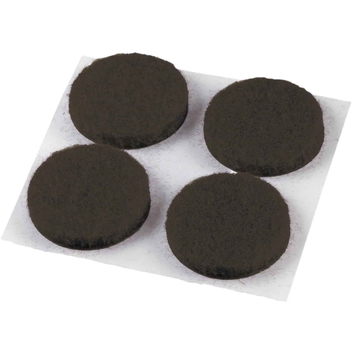 Sustainable Do it 1 2 in. Brown Round Felt Pad 24-Pack Trusted
