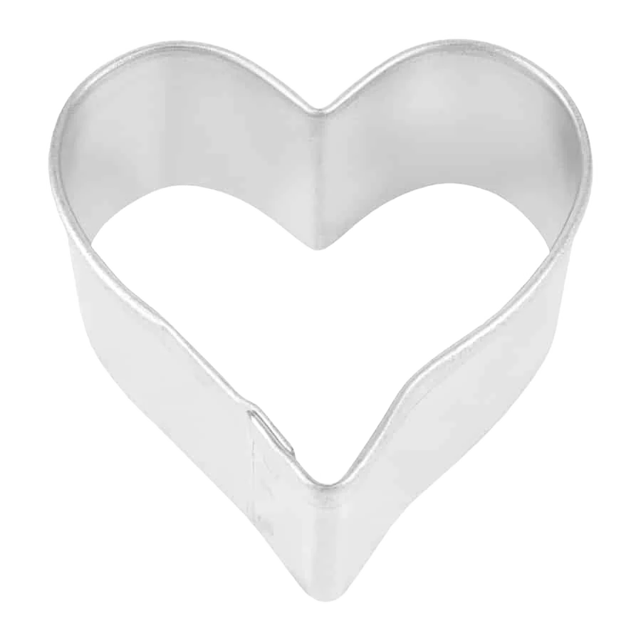 Authentic R M International Mini Heart Cookie Cutter 2 in. Casual