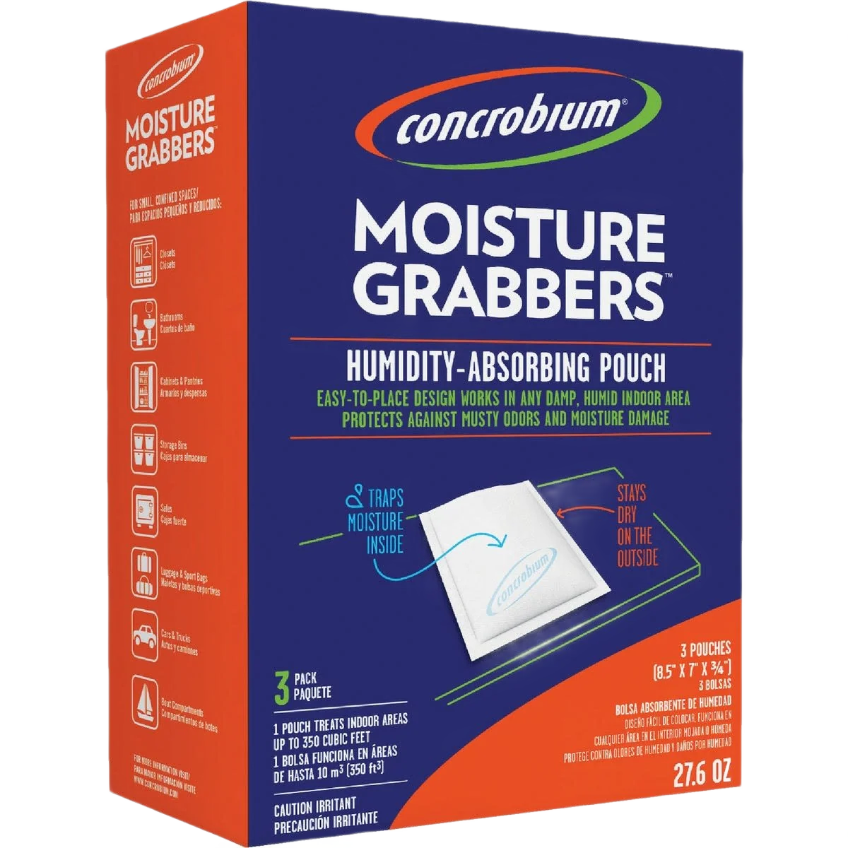 Easy-to-Use Concrobium 27.6 oz. Moisture Grabber 3-Pack High-Grade