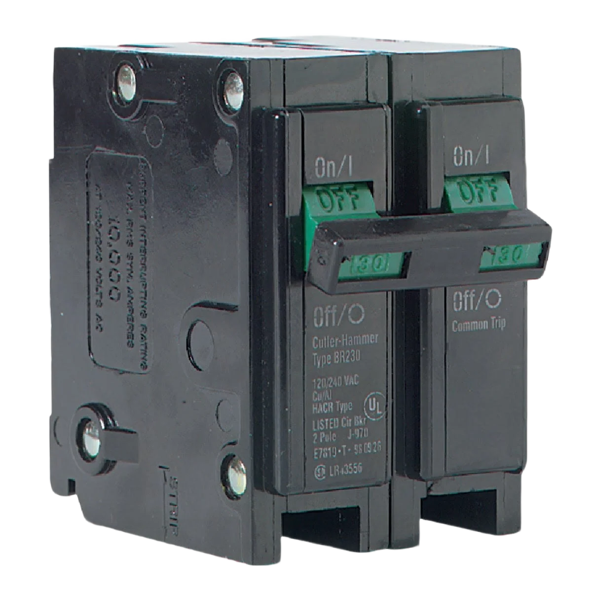 World-Class Eaton BR 30A Double-Pole Standard Trip Circuit Breaker Lightweight