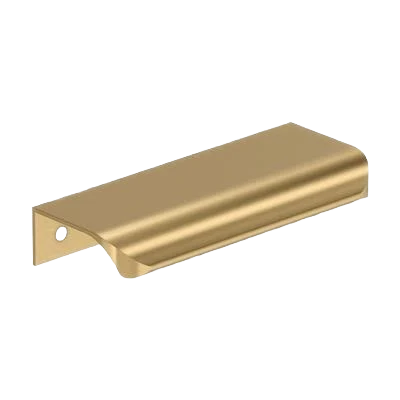 Healthy Amerock Streamline Tab 4 Length Champagne Bronze Cabinet Edge Pull Original