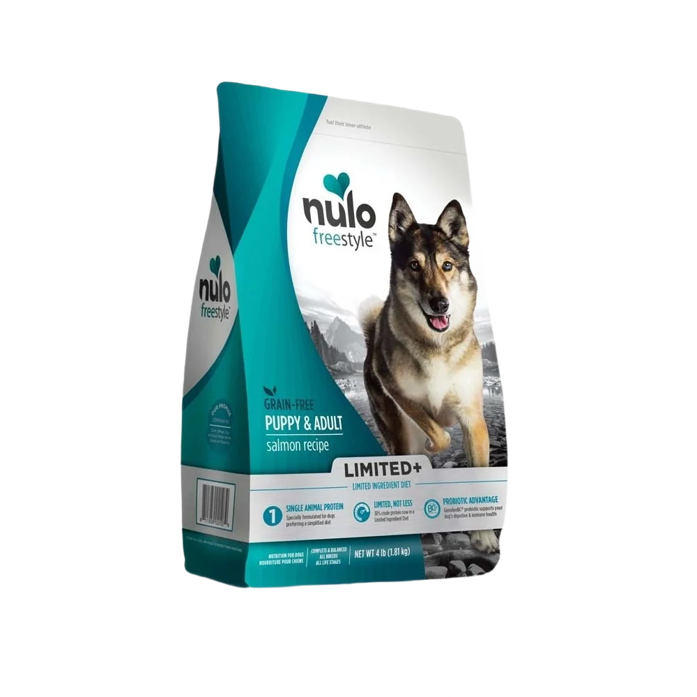 Trendy Nulo style Grain- Salmon Limited Dry Dog Food 22 lb. Powerful