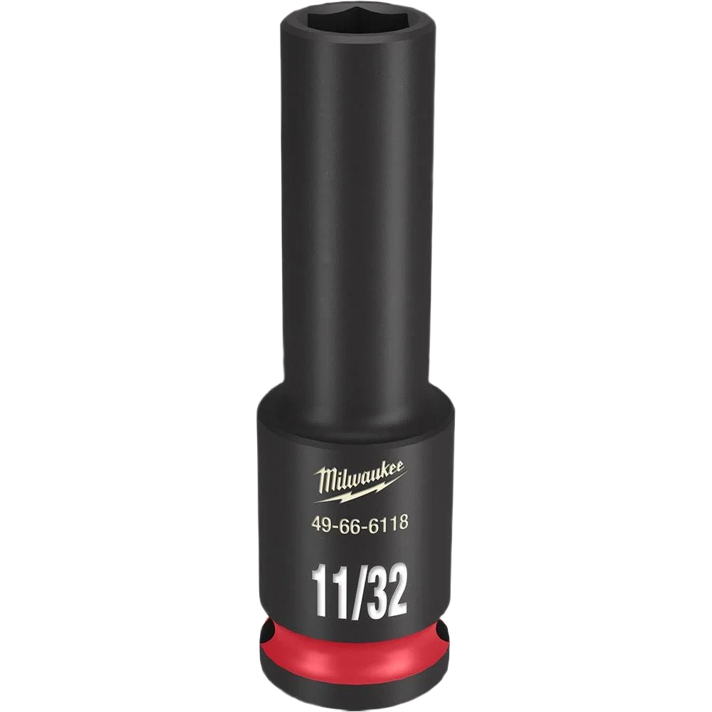 Trendy Milwaukee SHOCKWAVE™ Impact Duty™ 3 8 Drive 11 32 Deep 6 Point Socket Original