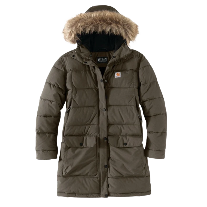 Solid Carhartt Women's Large Tarmac Montana Insulated Coat Clean