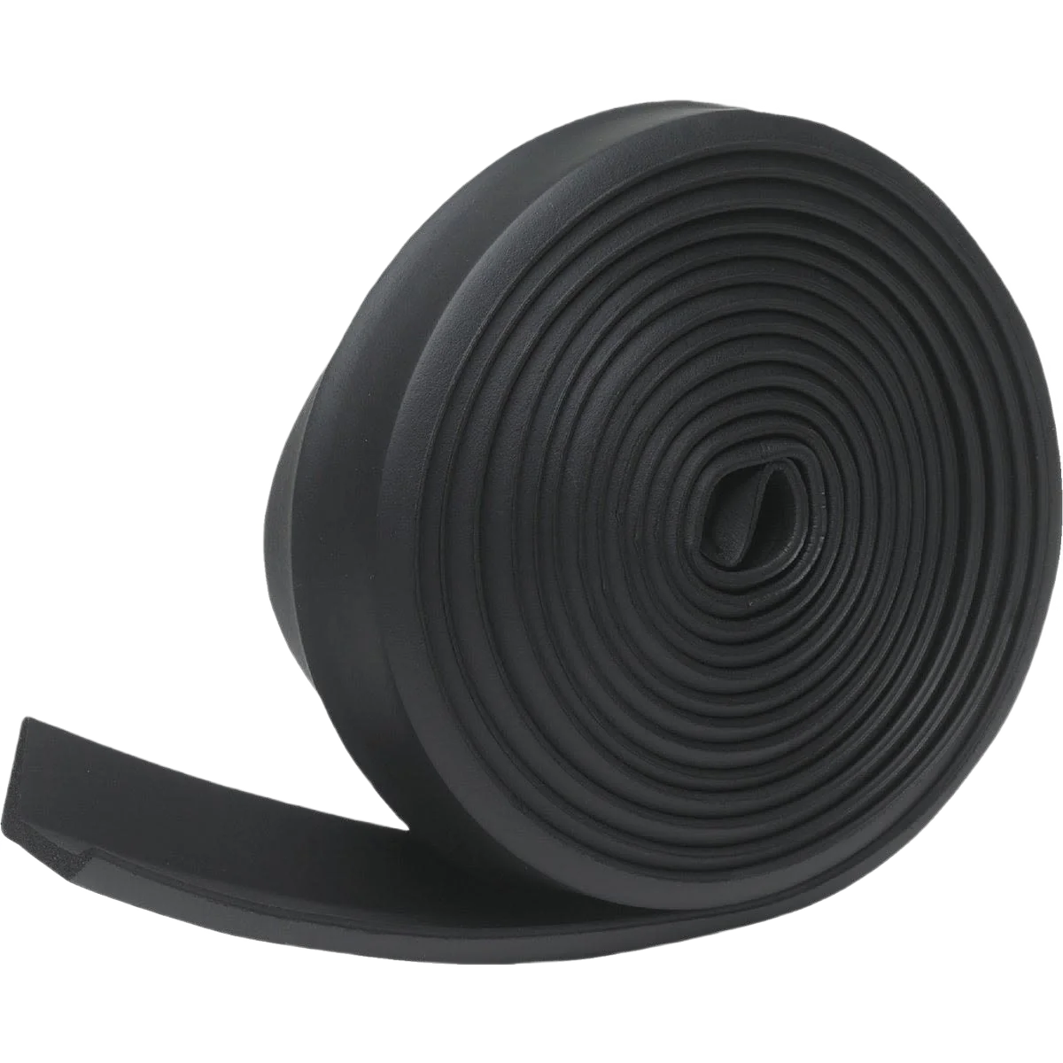 Safe Do it Black Rubber Garage Door Weatherstrip 2-1 4 In. x 16 Ft. Specialty