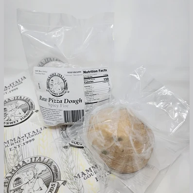 Natural Mamma-Italia Spicy Fire Pizza Dough 16 oz. Green
