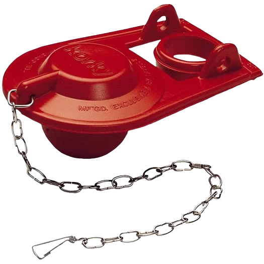Specialty Korky Plus Classic Rubber Flapper with Chain Relaxed
