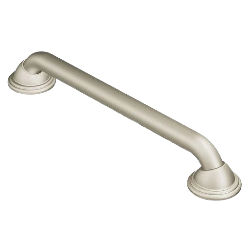 Fast Moen Brushed Nickel Designer Grab Bar 24 in. Luxury
