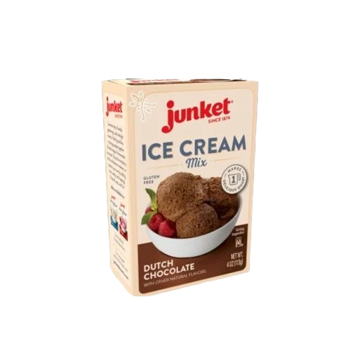 Exceptional Junket Dutch Chocolate Gluten Ice Cream Mix High-Grade