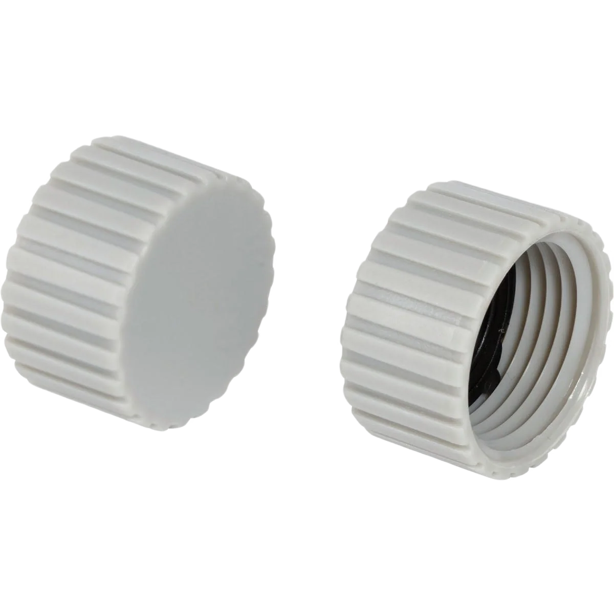 Effective Garden Poly Hose End Cap 2-Pack Original Design