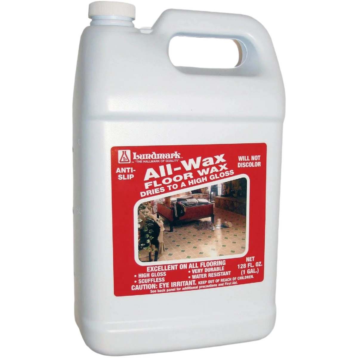 Genuine Lundmark All-Wax Floor Wax 1 Gallon Top-Quality