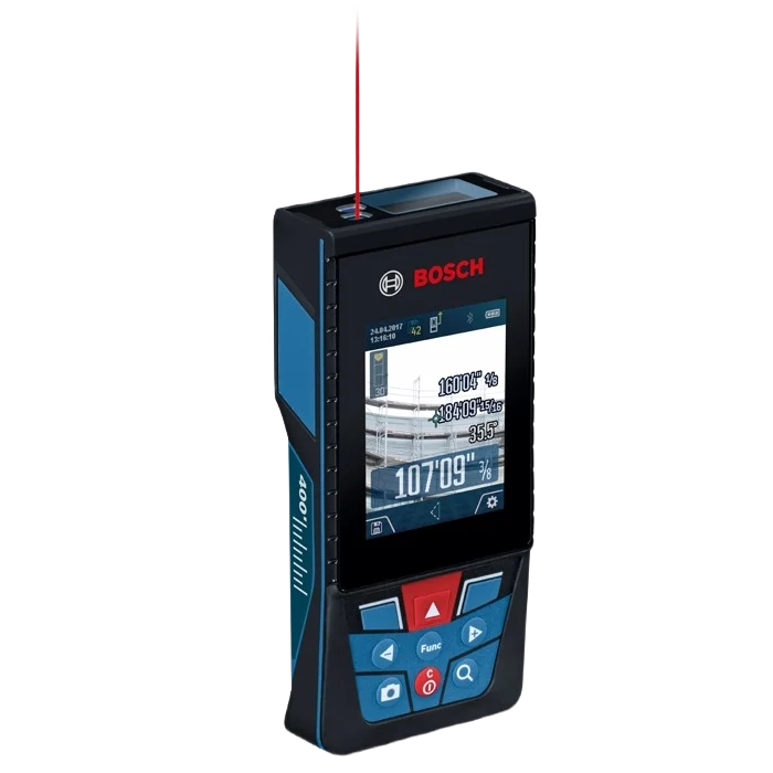 High-Grade Bosch Blaze Outdoor 400 ft. Connected Lithium-Ion Laser Measure with Camera Proven