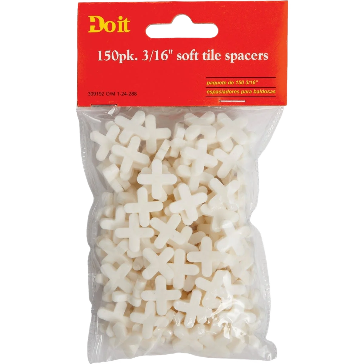 Do it 3 16 in. Soft White Tile Spacers 150-Pack Genuine