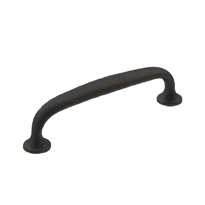 Relaxed Amerock Renown 3-3 4 Center-to-Center Matte Black Cabinet Pull Authentic