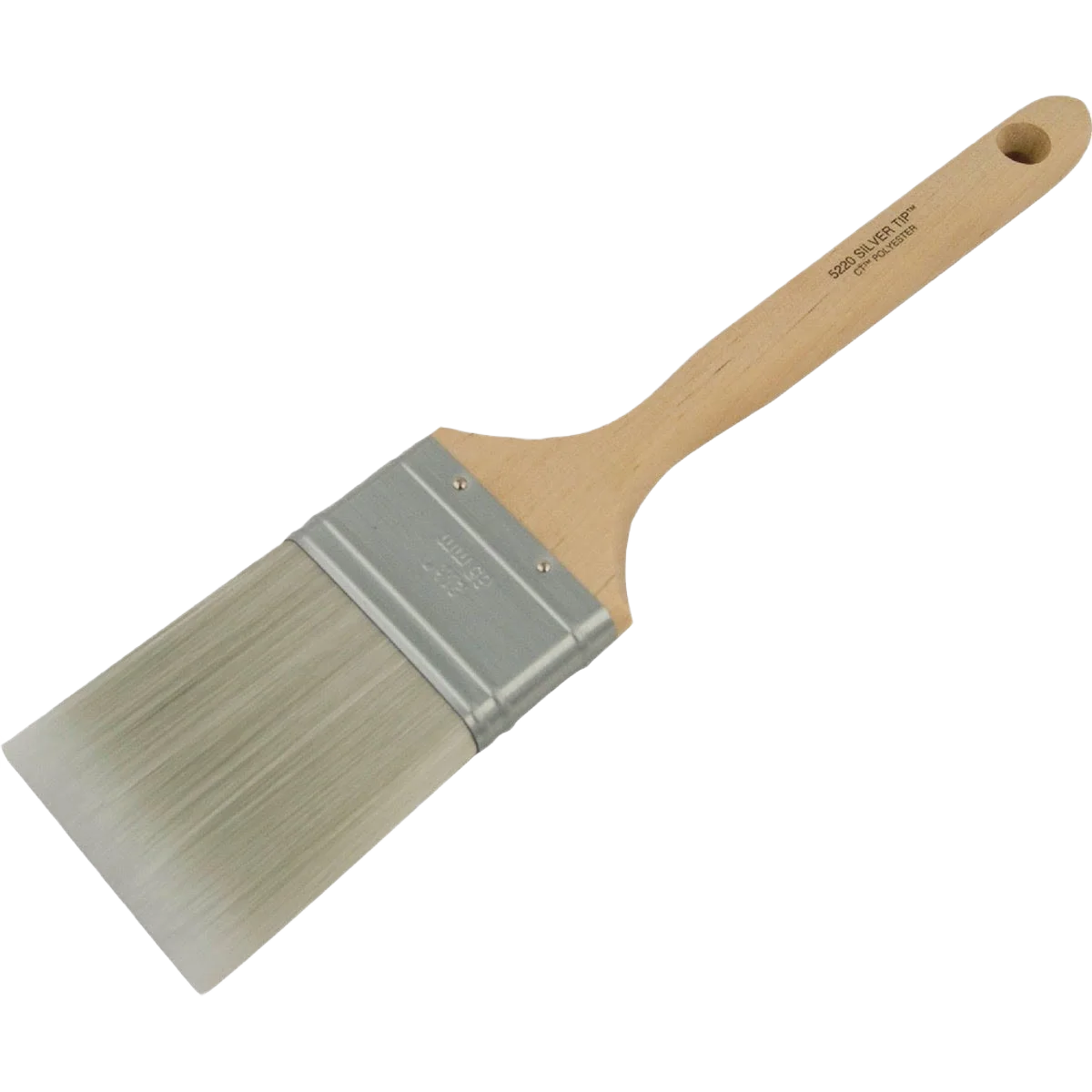 Pure Wooster Silver Tip Chisel Trim Flat Sash Paint Brush 2-1 2 in. Minimalist