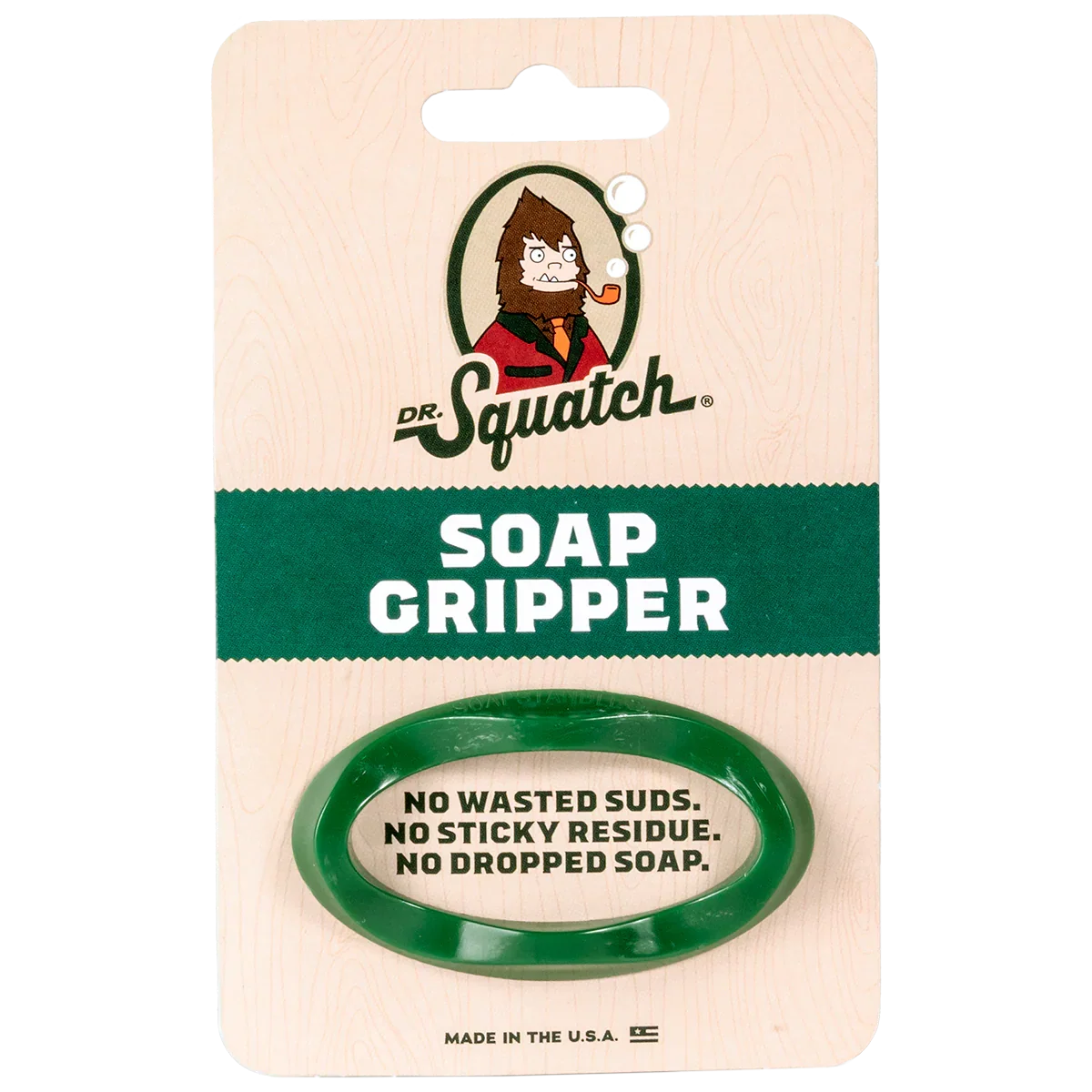Long-Lasting Dr. Squatch Soap Gripper Safe
