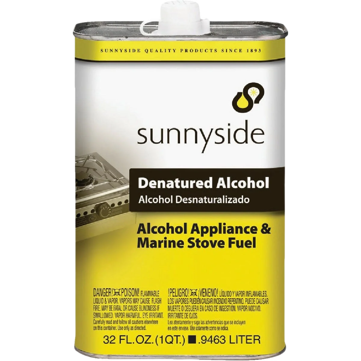 Reliable Sunnyside Denatured Alcohol Solvent 1 Quart Advanced