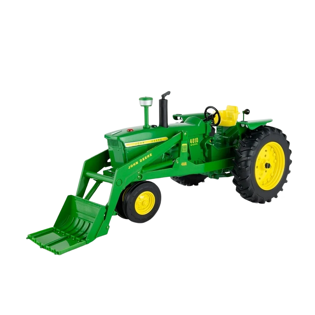 Quality TOMY John Deere 1 16 4010 Tractor w Loader Prestige Collection Detailed